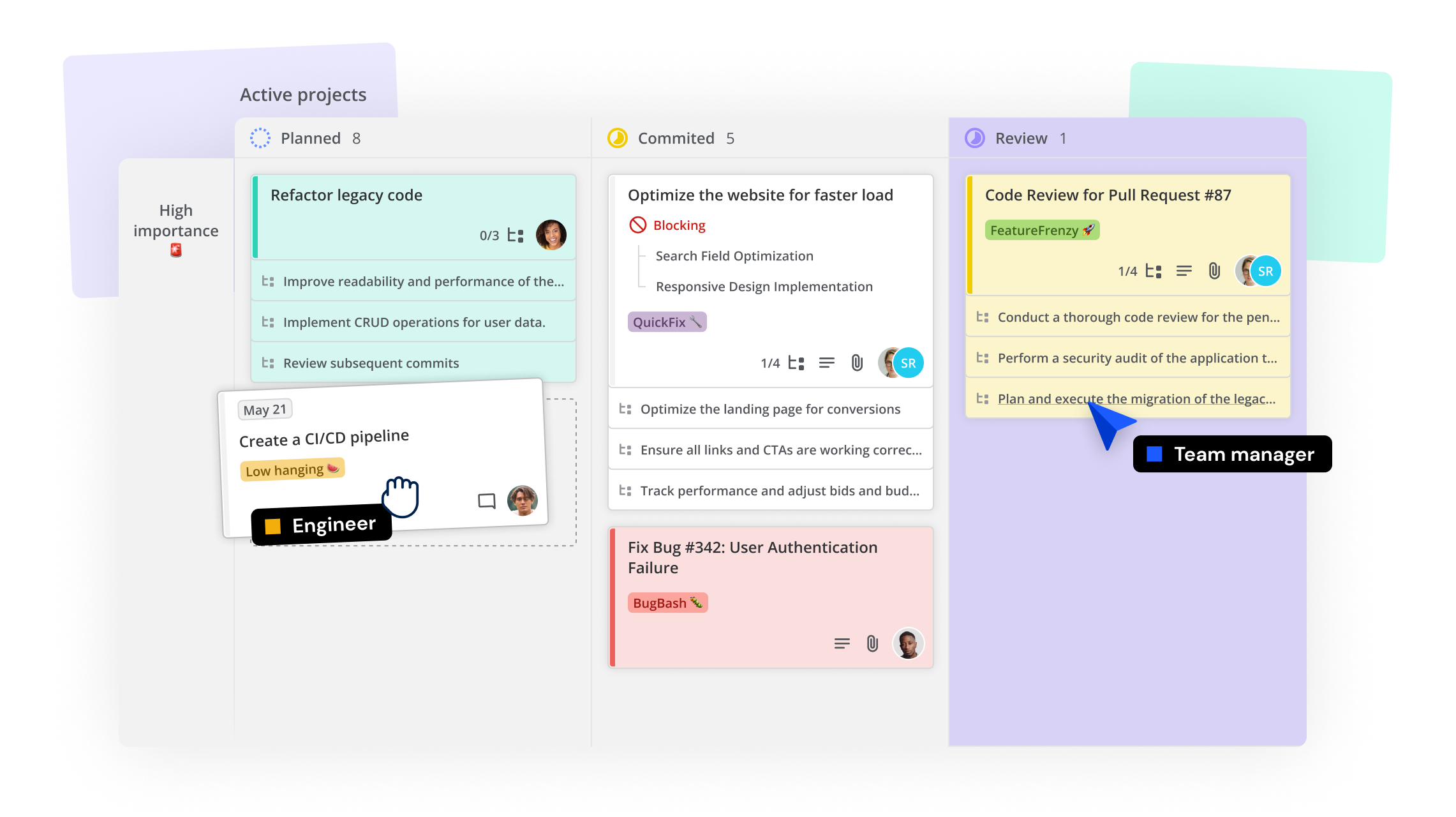 Hero kanban light