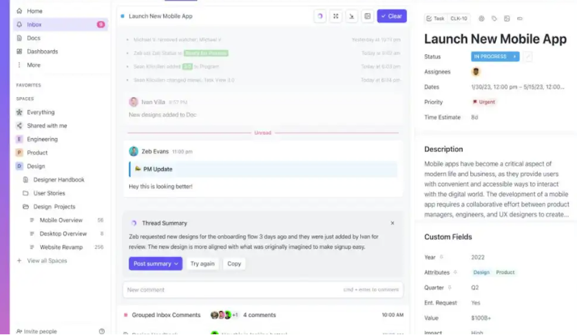10 Best AI Tools for Project Management: Latest Reviews 7 Clickup AI